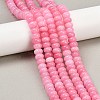 Dyed Natural White Jade Beads Strands X-G-G107-A28-01-2