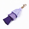 Polycotton(Polyester Cotton) Tassel Big Pendant Decorations FIND-S302-14I-2