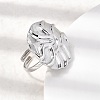 304 Stainless Steel Finger Rings for Women RJEW-A093-01P-2