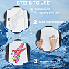 1Pc PET Hollow Out Drawing Painting Stencils DIY-MA0002-38G-4