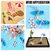 Plastic & Resin Miniature Display Decorations Sets DJEW-HY0001-06-5