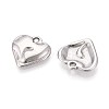 304 Stainless Steel Pendants STAS-T065-24A-P-2