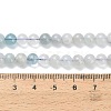 Natural Aquamarine Beads Strands X-G-F826-B01-6mm-5
