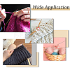 96Pcs 12 Colors Baking Paint Iron Stitch Markers IFIN-HS0001-05-6
