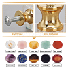 9 style 9 sets Natural Gemstone Drawer Knobs FIND-GF0001-50-4