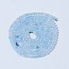 2 Strands Natural Aquamarine Beads Strands G-ME0001-18-3