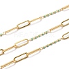 Golden Plated Handmade Enamel Beaded Chains CHC-H101-01G-K-1