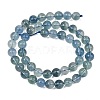 Natural Blue Fluorite Beads Strands GG-CBAF158-8mm-3