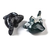 Natural Mixed Gemstone Carved Dolphin Figurines DJEW-M015-09-2