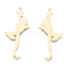 201 Stainless Steel Connector Charms STAS-N090-LA946-2-1