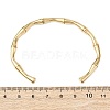 304 Stainless Steel Cuff Bangles BJEW-B150-01G-5