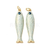Brass Pendants X-KK-D019-29C-06G-1