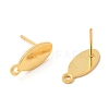 304 Stainless Steel Stud Earring Findings STAS-U025-20G-2