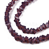 Opaque Solid Color Glass Beads Strands GLAA-N052-01-A07-3