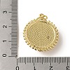 Brass Micro Pave Cubic Zirconia Pendants KK-R162-032A-G-3