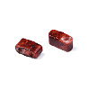 2-Hole Opaque Glass Seed Beads SEED-N004-002-A02-4