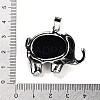 Natural Obsidian Pendants G-G112-01P-13-3