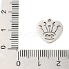 Non-Tarnish 304 Stainless Steel Charms STAS-S123-03P-07-3