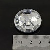 Acrylic Rhinestone Buttons X-BUTT-A013-48L-01-3