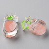 Transparent Enamel Acrylic Beads TACR-S155-002C-2