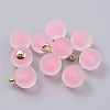 Frosted Transparent Acrylic Pendants GLAA-TAC0002-F07-1