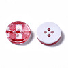 Resin Buttons X-BUTT-N017-01E-4