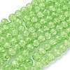 Crackle Glass Beads Strands X-CCG-Q001-8mm-11-2