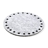 Flat Round Felt Fabric DIY-WH0250-76A-2