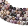 Natural Charoite Beads Strands GG-CBA1497-A01-4mm-4