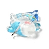 Ocean Theme Transparent Resin Cartoon Pendants CRES-F024-01E-3