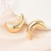 Brass Stud Earrings for Women KK-CBAD851-16G-3