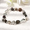 Natural Lodolite Quartz Beads Bracelets GG-CBA05D5-02B-09-2