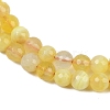 Natural Fire Crackle Agate Bead Strands G-K166-07F-6mm-07-7
