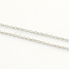 925 Sterling Silver Cable Chains STER-TAC0002-01S-1