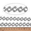 304 Stainless Steel Teardrop Link Chains CHS-B006-02P-3