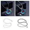 DIY Starry Sky Style Pendant Necklaces Making DIY-BC0003-12A-4