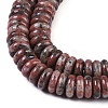 Natural Plum Blossom Jasper Beads Strands G-Q159-B17-01-4