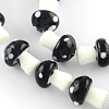 Mushroom Handmade Lampwork Beads Strands LAMP-R116-11-3