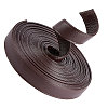 Flat PU Imitation Leather Cord LC-WH0006-05C-01-1