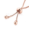 Brass Chain Bracelet Making KK-G291-02RG-NR-3