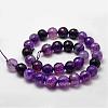 Natural Agate Bead Strands G-G882-12mm-C01-2-2