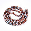 Baking Paint Glass Beads Strands DGLA-N003-6mm-A03-2