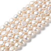 Natural Cultured Freshwater Pearl Beads Strands PEAR-E018-70-1