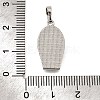 Brass Shell Pendants KK-D328-01P-E-3