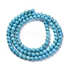 Natural Magnesite Beads Strands G-E384-01-4mm-5