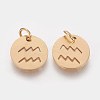 Ion Plating(IP) 304 Stainless Steel Pendants A-STAS-Q201-T445-11G-2