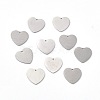 Tarnish Resistant 304 Stainless Steel Pendants STAS-F271-06D-P-1