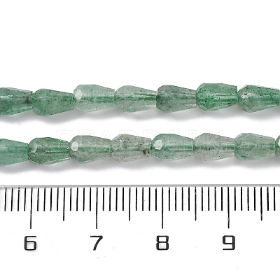 Natural Green Strawberry Quartz  Beads Strands G-C080-B04-01A-1
