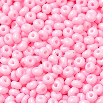 Baking Paint Glass Seed Beads SEED-B001-02A-15-1