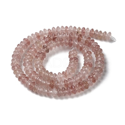 Natural Strawberry Quartz Beads Strands G-Z030-A17-01-1